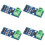 4X Hall Current Detection Module TZT ACS712 Hall Current Sensors Module for DIY Electronics and Robotics 20A 1