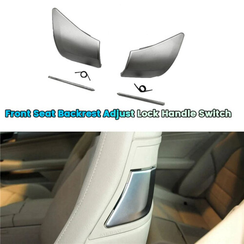 2Pair Front  Adjust Lock Backrest Handle  Chrome for - W204 W207 C204 A2079108506 A2079108606 A 2