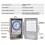 2X TB388R Mechanical 24 Hours Timer  IP53 Programmable Electrical Timer  Box AC100-240V 15 Minutes Interval 9