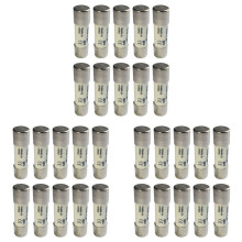 30 Pcs 1000 VDC Fuse Solar PV Explosion-Proof Fuse Silver - 20A