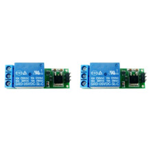 2X Module Relais à Bascule 6-24 V, 1 Canal, Interrupteur Autobloquant Bistable, Carte de Déclenchement à Faible Impulsion