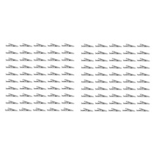 100 Pcs Silver Tone Metal Alligator Clip Crocodile Clamps