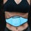 2St Lichtblauwe Microfoon Draagtas Voor Workout Trainers 8