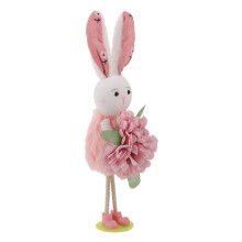 5Decoratieve Roze Konijnen Beeldjes Tafeldecoratie En Cadeaus