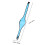 2St Lichtblauwe Microfoon Draagtas Voor Workout Trainers 2
