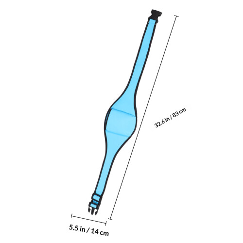2St Lichtblauwe Microfoon Draagtas Voor Workout Trainers 1