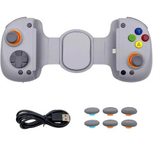 Controller per Telefoni Cellulari D8 Type-C Cablato/BT, Gamepad Wireless per PS Remote , Joystick Telescopico per Controller di Gioco B