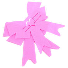 4St Violet Bestekzak Met Strik Voor Tafeldecoratie En