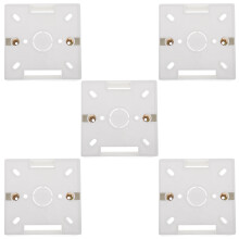 5St Praktische Trailer Junction Box Wit PVC Voor Buiten En Camper