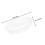 10St Transparante Onderzetters Plastic Wateropvang 2
