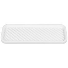 Multifunctionele Witte Silicone Tray Voor Badkamer En Keuken