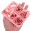 Creatieve DIY Clay Oorbellenmal Van Roze Plastic 7