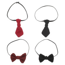 4St Mini Neckties En Strikjes Voor Pop Mode Accessoires