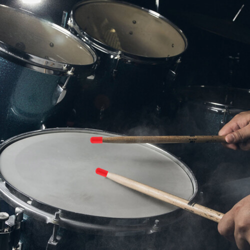10St Drumstok Tips Van Siliconen Voor Stille Drumdemper 2