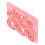 Creatieve DIY Clay Oorbellenmal Van Roze Plastic 11
