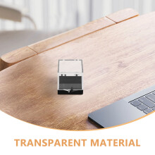 24St Vierkante Kristal Display Box Met Transparant Plastic En Basis