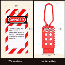 Lockout-Tagout-Kit, Lockout-Tagout-Kits Elektrisch, Gruppen-Lockout-Haspen, Loto-Tags, Lockout-Tagout-Vorhängeschloss