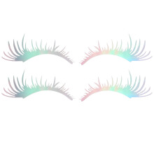 2Paren Paar Reflecterende Vinyl Stickers Voor Auto Koplampen