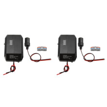 2X 18V to 12V Step Down Converter for Parkside 18V, Power Wheels Battery Adapter, Cigarette Lighter Buck Adapter