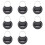 8X Elektronisk  Lock Timer Lock Container Multifunktion  Lock Bin för Leksaker Svart 1