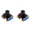2X IMX290-83 IR-CUT Camera Starlight Sensor Camera 2MP Fixed-Focus Module for Raspberry Pie 4B/3B+ /3A+/Zero/Zero 2 W 1