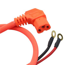 2X for Citycoco Power Adapter Connector Cable Charging Socket Lengthened Elbow Cable for Citycoco,A
