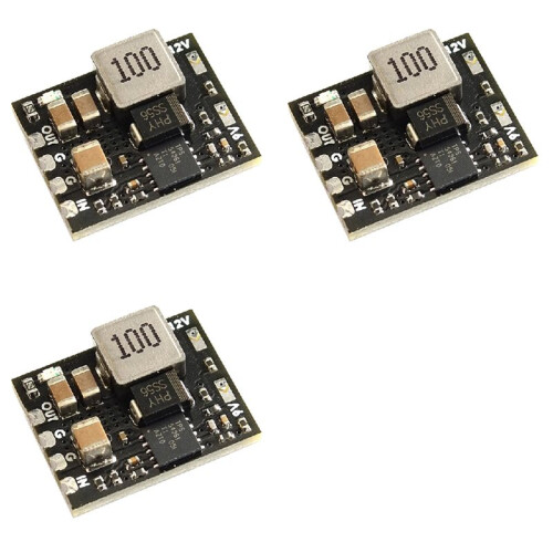 3X MICRO-BEC 6-60V to 5V/9V/12V Step-Down Regulator Module for FPV Racing Drone RC Model Airplane Helicopter