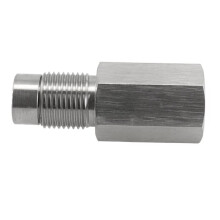 10X Adaptateur de Capteur D'Oxygène M18 X 1,5 en Acier Inoxydable, Extension de Capteur D'O2, Connecteur D'Extension de Capteur D'O2, Accessoires de