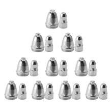 P80 Air Plasma Nozzle 1.1mm Plasma Cutting Machine Torch Consumables CNC Cutting Electrode Nozzle 100 Pcs