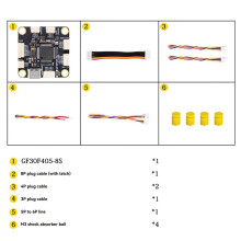 2X GF30F405 Flight Controller with ICM42688P 3-8S Lipo Input Signal Dshot 30.5mmx4mm for Long Range FPV Drone