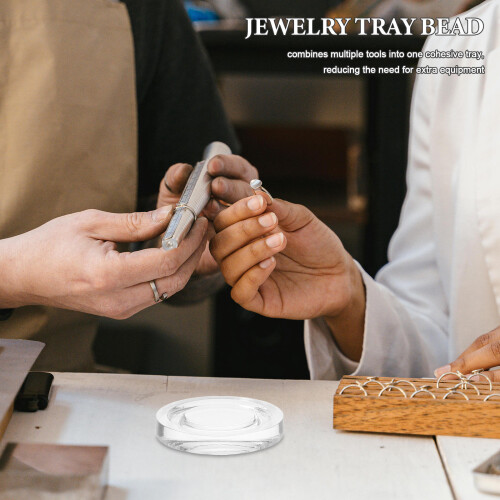 Draagbare Sieraden Bewerkings Tray Met En Organizer 2