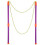 4X Detachable Double-Pole Bubble Rope, Colorful Bubble Ring, Colorful Bubbles, Large-Size Bubble Performance Tool 5