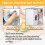 4 Pack XXL Large Microfiber Dish Drying Mat,24x17.7 Inch Absorbent Dish Drainer Kitchen Counter,Dish Drying Pad 5