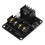 3X 3D Printer Hotbed MOSFET Expansion Module Inc 2pin Lead Anet A8 A6 A2 Compatible Black 3