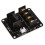 3X 3D Printer Hotbed MOSFET Expansion Module Inc 2pin Lead Anet A8 A6 A2 Compatible Black 8