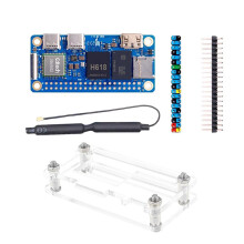 Voor Orange Pi Zero 2W Ontwikkelbord 1GB RAM + Behuizing DDR4 PC Allwinner H618 WiFi5 Bluetooth5.0 Ondersteunt 4K 60FPS