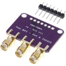 Si5351A I2C 25MHZ I2C Högfrekvenssignalgenerator Breakout-Kort Fyrkantsvågsfrekvensgenerator Signalgenerator