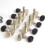 10X 4L4R Mandolin Tuning Pegs Machine Heads String Tuning Pegs for 8 Strings Mandolin Instruments Accessory 4