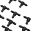 300Pcs(150 Pairs)Garden Irrigation Kit Adjustable Atomization Dripper Atomization Connection Tee Joint 3