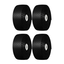 4X MOTSUV Road Bike Handlebar Tape Carbon Bicycle Bar Tape Damping Anti-Vibration +4 Bar Plug Cycling Accessories Black