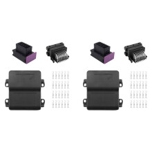 2X 24Pin ECU Circuit Board Connector Matching Aluminum Alloy Shell Automotive Motor Car Controller