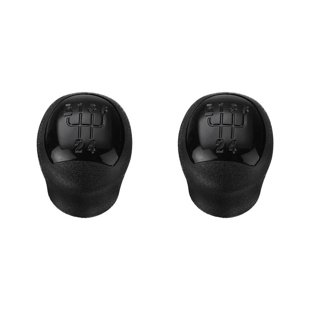 2X 5 Speed Manual Car Gear Shift Knob Shifter Lever For Clio Kangoo 1997-2006 6034011638468