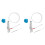 2X for  Kobra Max/ Nozzle Printed  Hotend 3D Printer Accessories for Kobra Max//Vyper 1