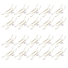 20 Pack Plate Hangers, Wall Plate Hangers and 20 Pack Wall Hooks, Compatible Decorative Plates, Antique China, (8 Inch)