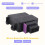 2X 24-Pins ECU-Printplaatconnector Passend Bij Aluminiumlegering Behuizing Auto-Motorcontroller 7