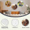 12 Peças de Metal Sublimação Redondas em Branco de 10 Polegadas, Folhas de Sinalização para DIY Decoração Interna e Externa 3