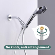 Bidet Hose 48 Inches Shower Hose Explosion Proof Anti Winding High Pressure Showerhead Hoses Used in Showerheads