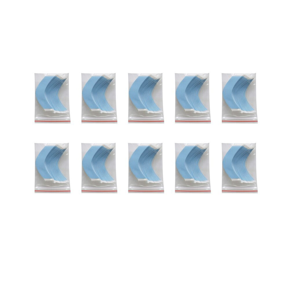 Semoic 360Pcs Super Strong Hair Wig Tape Double Adhesive Extension Tape Strips Waterproof For Toupee/Lace Wigs Film Cc Shape