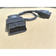 10pcs 0.5m OBD2 16Pin Extension Cable Car OBD Connect Extend Adapter Wire ELM327 OBD II OBD2 Extension Connector Cord