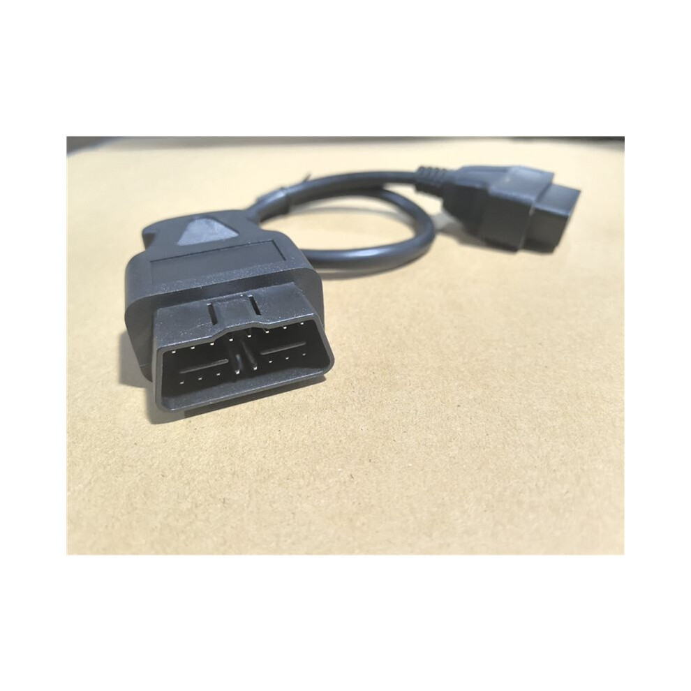 10Pcs 0.5M Obd2 16Pin Extension Cable Car Obd Connect Extend Adapter Wire Elm327 Obd Ii Obd2 Extension Connector Cord 6033474112379